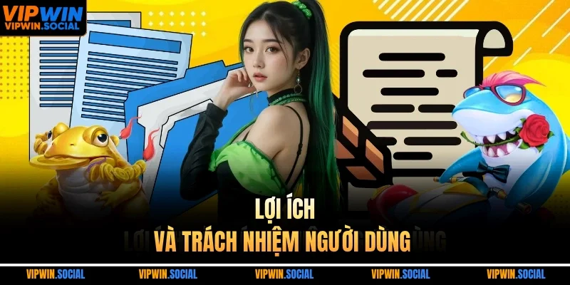 Lợi ích và trách nhiệm người dùng 